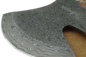 Jagdmesser-Damastmesser-Rosendamast-Style