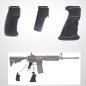 Preview: Gummierte Griffkombination / Griff-Upgrade für Standard AR-Plattform von DLG-Tactical