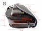 Mobile Preview: Jagdtasche komplett aus Leder in Braun Nubukleder Handarbeit