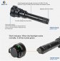 Preview: Fokussierbare Jagdlampe Artemis T28-IR von BRINYTE für Nachtsichtgeräte mit 3 LEDs IR850-IR940-weiß + Akku + Fernschalter im Komplettset