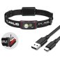 Preview: Klarus HM5 Stirnlampe - Superleichte LED-Stirnlampe / Kopflampe / 800 Lumen / 100 Stunden Laufzeit