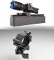 Mobile Preview: Justierbare Schnell-Montage Gen 2 für Lampen mit Picatinny-Aufnahme mit 24-26mm Ø
