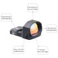 Mobile Preview: Mini Reflexvisier / Red-Dot Frenzy mit 8 Lichtstufen + Nachtmodus von Vector Optics