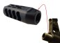 Mobile Preview: Premium 4-Kammern Mündungsbremse mit M14 Links Gewinde für AK-47 74 etc. mit Kal. bis 8mm Ø