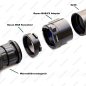 Preview: Rusan MAR-FX Modular-Adapter von 30mm-80mm für Wärmebild-Vorsatzgeräte