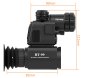 Preview: Sytong HT-99 LRF Nachtsichtgerät / IR-Strahler umschaltbar 850nm + 940nm / 2K Sensor / 16mm Linse