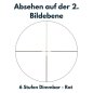 Preview: Zielfernrohr Grizzly 2.5-15x50i HD SFP von Vector Optics / 4 Fiber Leuchtabsehen / 6 Helligkeitsstufen / Parallaxenverstellung