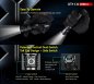 Mobile Preview: Klarus XT11X aufladbare taktische LED Taschenlampe mit 3200 Lumen
