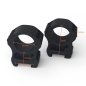 Preview: Zielfernrohr-Montageringe Ø 25,4mm für eine Picatinny-Schiene aus Aluminium/ Hoch