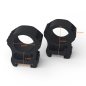 Preview: Zielfernrohr-Montageringe Ø 25,4mm für eine Picatinny-Schiene aus Aluminium/ Mittlere Höhe