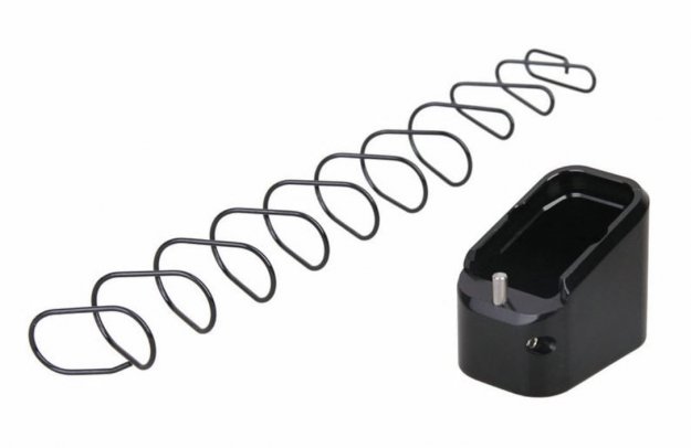 Magazinerweiterung +2 / Magazinboden für Glock Magazine 9mm .40S&W Glock 17 19 22 34 35 ALU