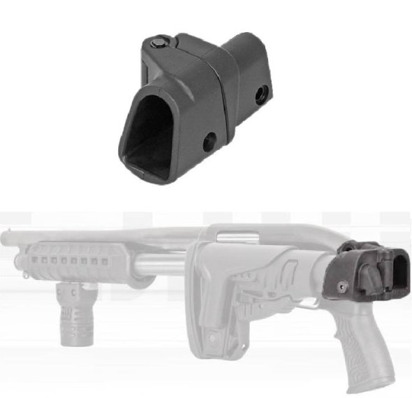 Linksseitig klappbarer Schaftsystem Adapter für DLG Flinten Tube-Rohr und Pistolengriffschaft