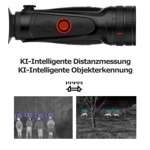 Cyclops 350D Wärmebildkamera von ThermTec -  Dual Zoom - 25mm/50mm Linse