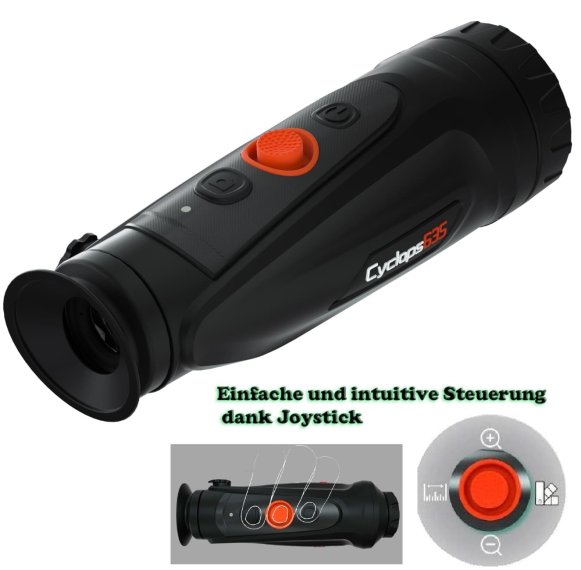 Wärmebildkamera Cyclops635 V2 Modell 2022 - 640x512 Sensor von ThermTec