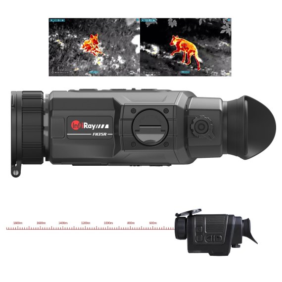 Wärmebildkamera InfiRay FH35R  mit 640er Sensor und Laser Entfernungsmesser LRF
