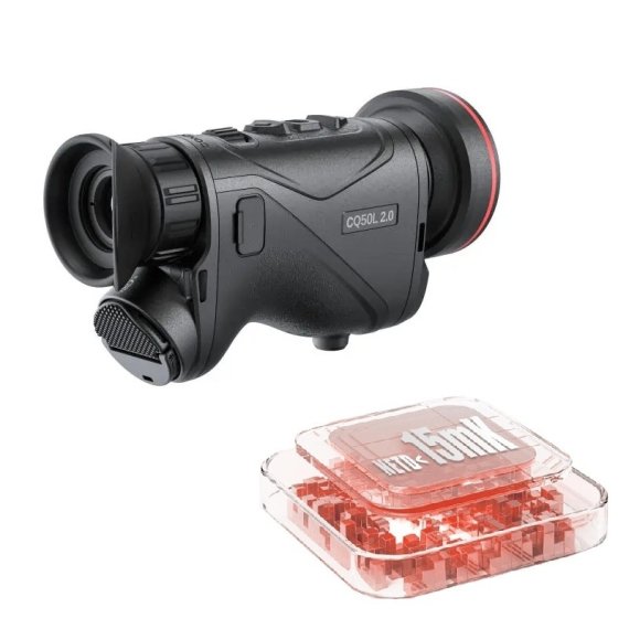 Preview: Condor CQ50L 2.0 von HIKMICRO Wärmebildhandgerät / NETD 15mK / Laser-Entfernungsmesser LRF / Fingerradfokussierung