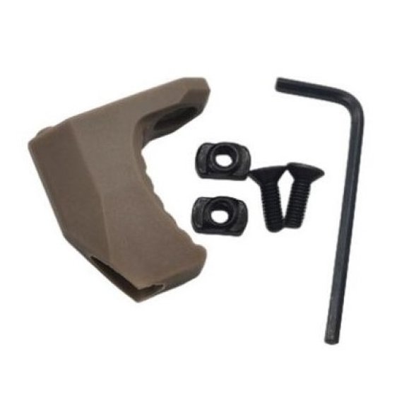 Handstop-Fingerauflage für M-LOK und Keymod Systeme aus Kunststoff in verschiedenen Farbvarianten