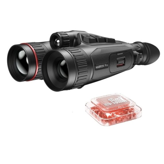 Preview: Habrok Pro HQ50L (N) Binokular von HIKMICRO - Wärmebildkamera + Nachtsichtgerät + Fernglas und LRF in einem Gerät!