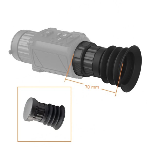 Okular-Adapter mit Linsen und Dioptrienverstellung für Hikmicro Thunder-Modelle