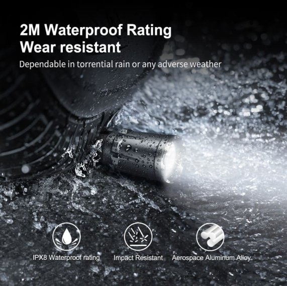 Preview: Klarus XT11GT Pro - Aufladbare, taktische LED Taschenlampe mit 3300 Lumen