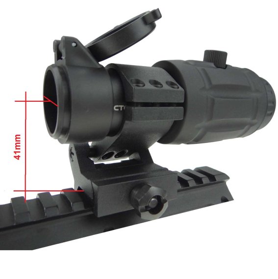 VECTOR OPTICS Magnifier, 5-faches Vergrößerungsmodul für Reflexvisiere