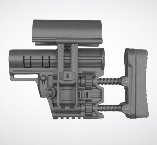 Sniper Precision Schub-Schaft / Schiebeschaft mit Wangenstütze / Mil-Spec / Individuell einstellbar