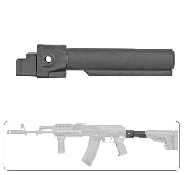 AK-47 / AK-74 / AKM  Mil-Spec Schaftadapter Tube mit 6-Positionen