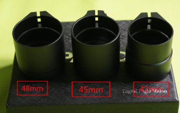 Fernglas / Zielfernrohr Adapter für alle Sytong Modelle und PARD NV007 in 42mm 45mm 48mm mit Bajonett-Aufnahme