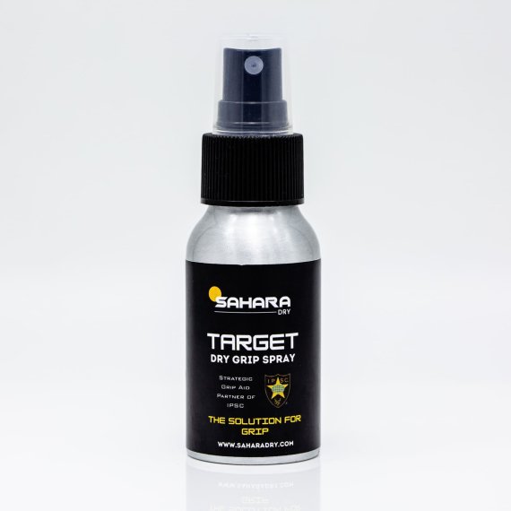 SAHARA Dry Target - Maximaler Halt beim Schießsport und im Wettkampf / 120ml / Gel / Spray