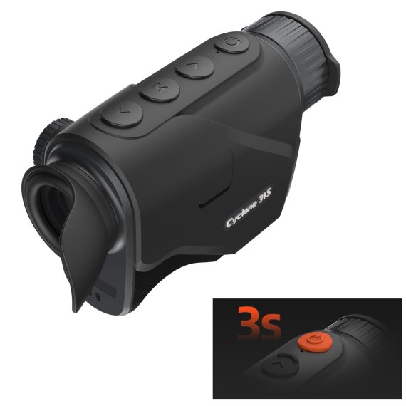 Preview: Cyclone 315 ThermTec - Wärmebildgerät im Taschenformat | NETD-Wert von 20 mK | Gewicht 250 g