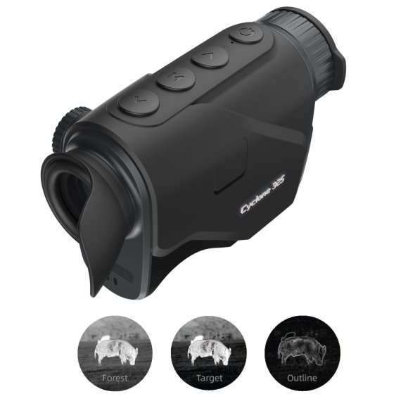 Preview: Cyclone 325 ThermTec - Wärmebildgerät im Taschenformat | NETD-Wert von 20 mK | Gewicht 260 g