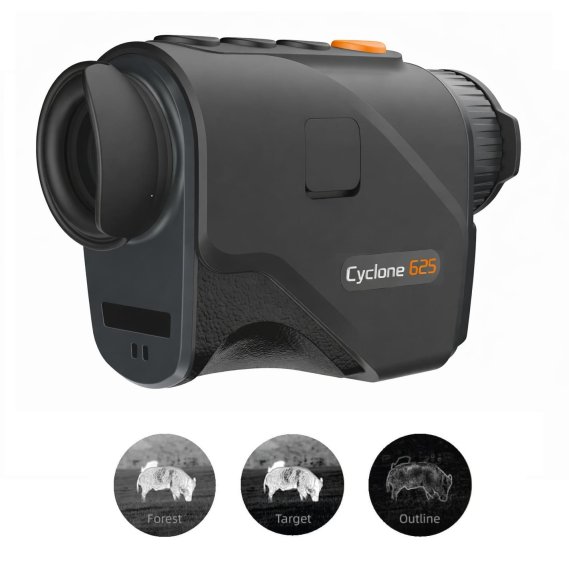 Preview: Cyclone 625 ThermTec - Wärmebildgerät im Taschenformat | NETD-Wert von  20 mK | Gewicht 260 g | 30,6m Sichtfeldbreite