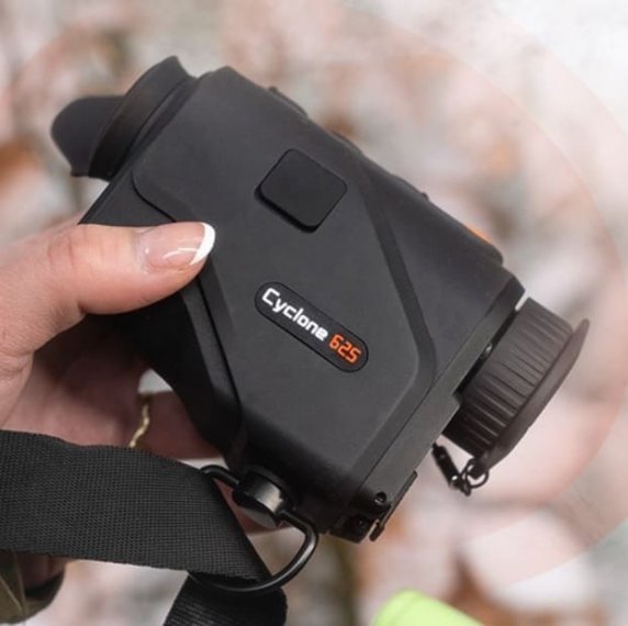 Preview: Cyclone 625 ThermTec - Wärmebildgerät im Taschenformat | NETD-Wert von  20 mK | Gewicht 260 g | 30,6m Sichtfeldbreite