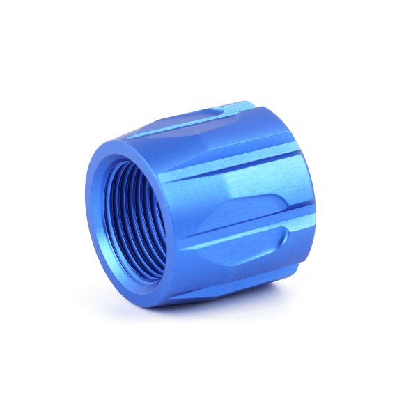 Gewindeschutzmutter / Mündungsmutter UNEF 1/2x28 Gewinde in 4 Farbvarianten