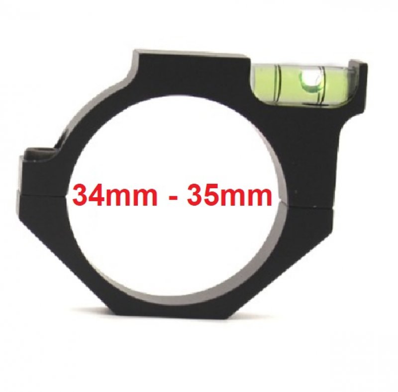 Wasserwaagen-Ring für Zielfernrohr mit 25,4mm / 30mm / 34mm / 35mm Mittelrohrdurchmesser