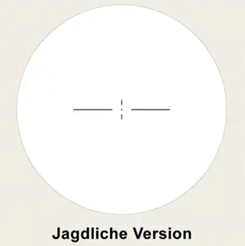 DDoptics Red-Dot-Visier - DDsight MAG 1-4x22 / Taktisches - oder jagdliches Absehen in Rot, 11 Helligkeitsstufen und 2. Bildebene