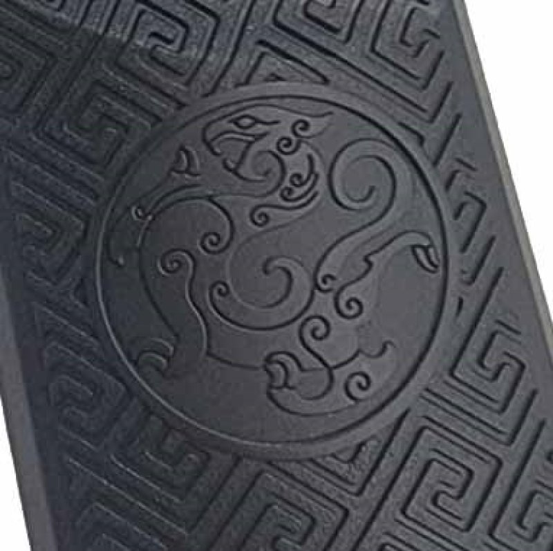 Griffschalen für Colt 1911er & Klone aus Kunststoff in Schwarz mit verschiedenen Motiven