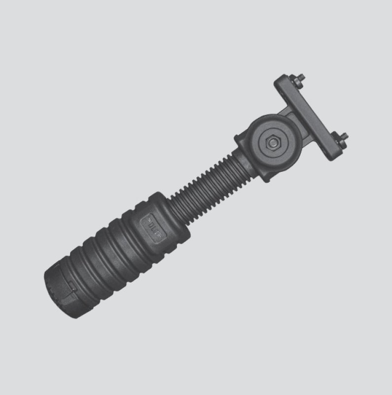 Erdsporn-Griff - Monopod - Einbein Griff / M-Lok-Aufnahme / Einklappbar / Ausziehbar