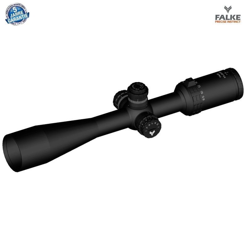 Falke Germany Zielfernrohr 8,5-25x50 TAC Gen II / Mil-Dot Leuchtabsehen in 11 Stufen / Parallaxenverstellung