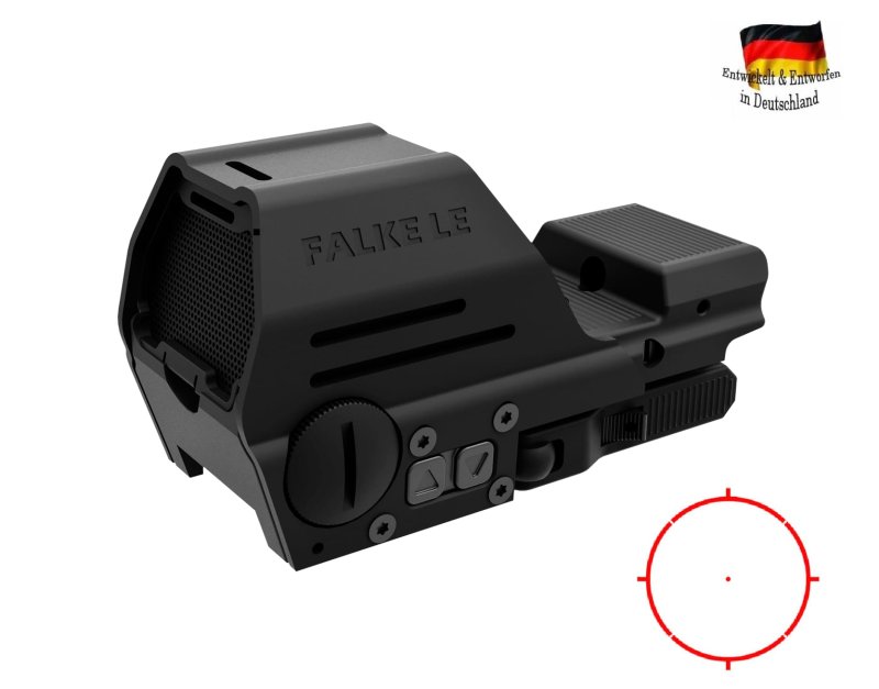 Falke LE QL GEN 2 Leuchtpunktvisier / Red-Dot + Magnifier B3X gen 2 Sparset
