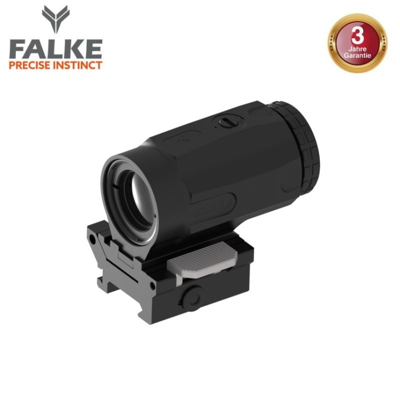 Falke Magnifier B3X LE 3-facher Vergrößerungsmodul für Reflexvisiere