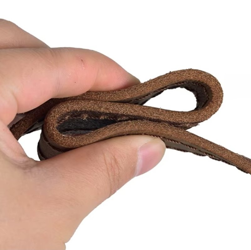 Zweipunkt Gewehrriemen aus Echtleder in Braun