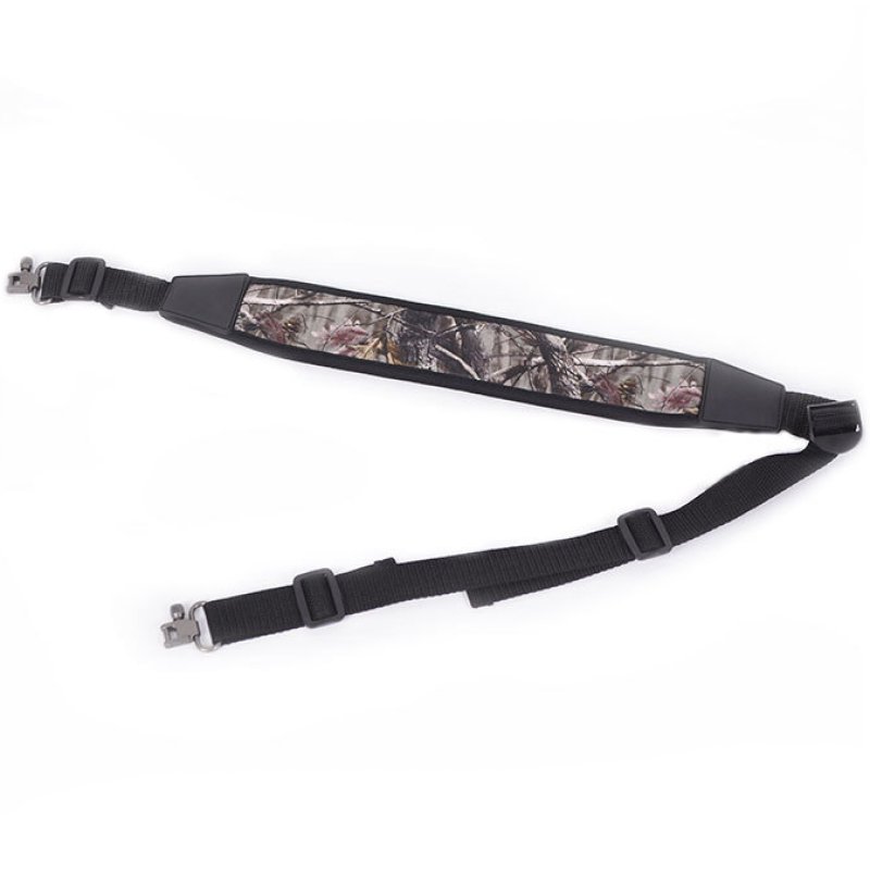 Jagd Gewehrgurt Gürtel Gewehrriemen 2 Punkt gefedert