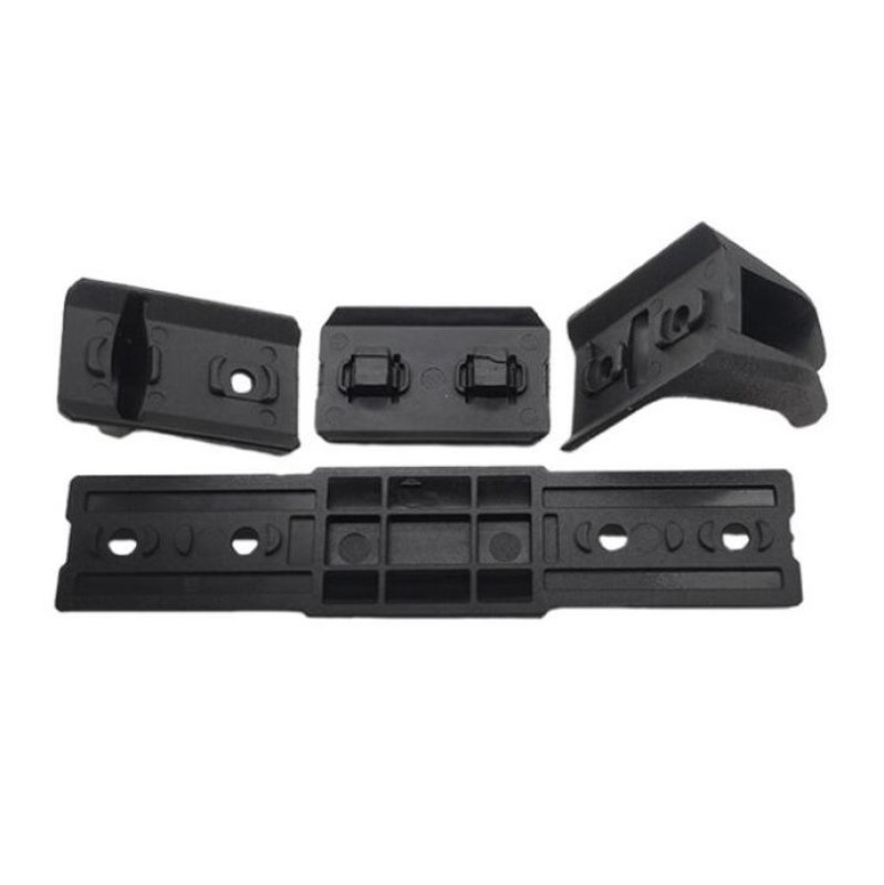 Griff / Handstop-Fingerauflage für M-LOK-Systeme aus Kunststoff in schwarz