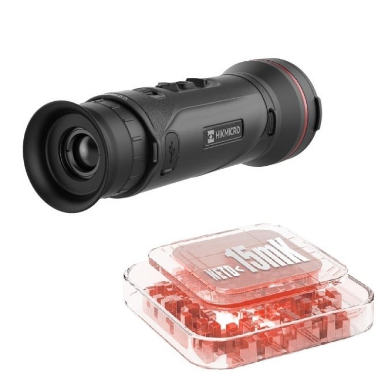 Falcon FQ50L 2.0 Wärmebildgerät von HIKMICRO mit NETD 15mK / 640x512 Sensor / 50mm Linse / Fingerfokussierung / LRF