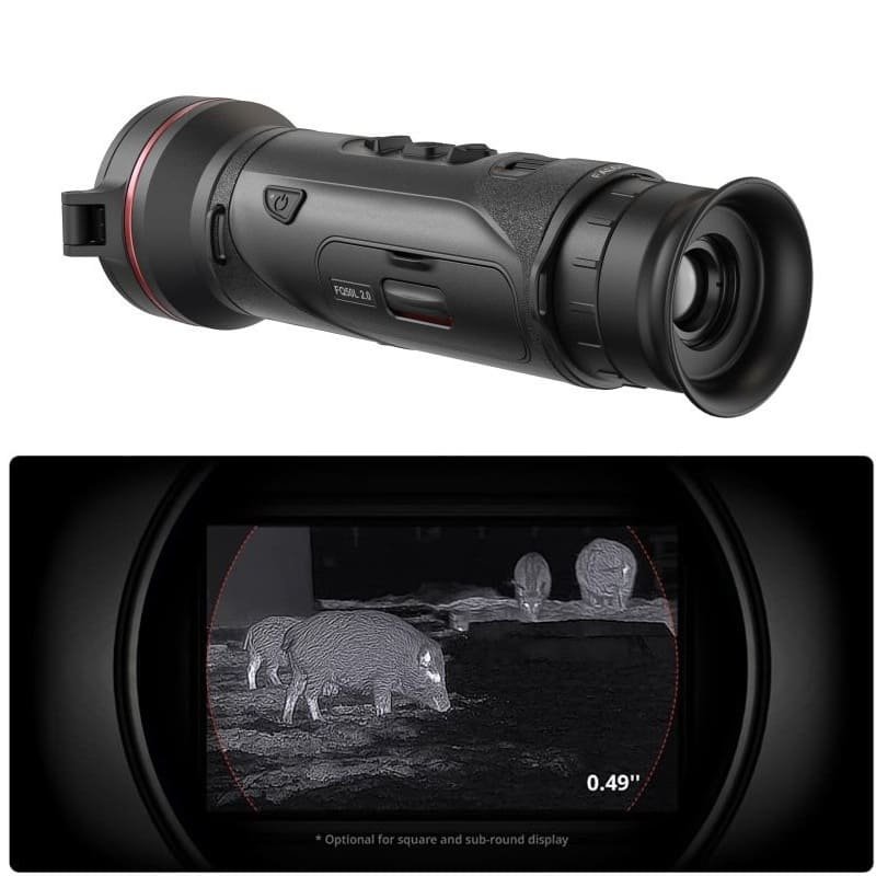 Falcon FQ50L 2.0 Wärmebildgerät von HIKMICRO mit NETD 15mK / 640x512 Sensor / 50mm Linse / Fingerfokussierung / LRF