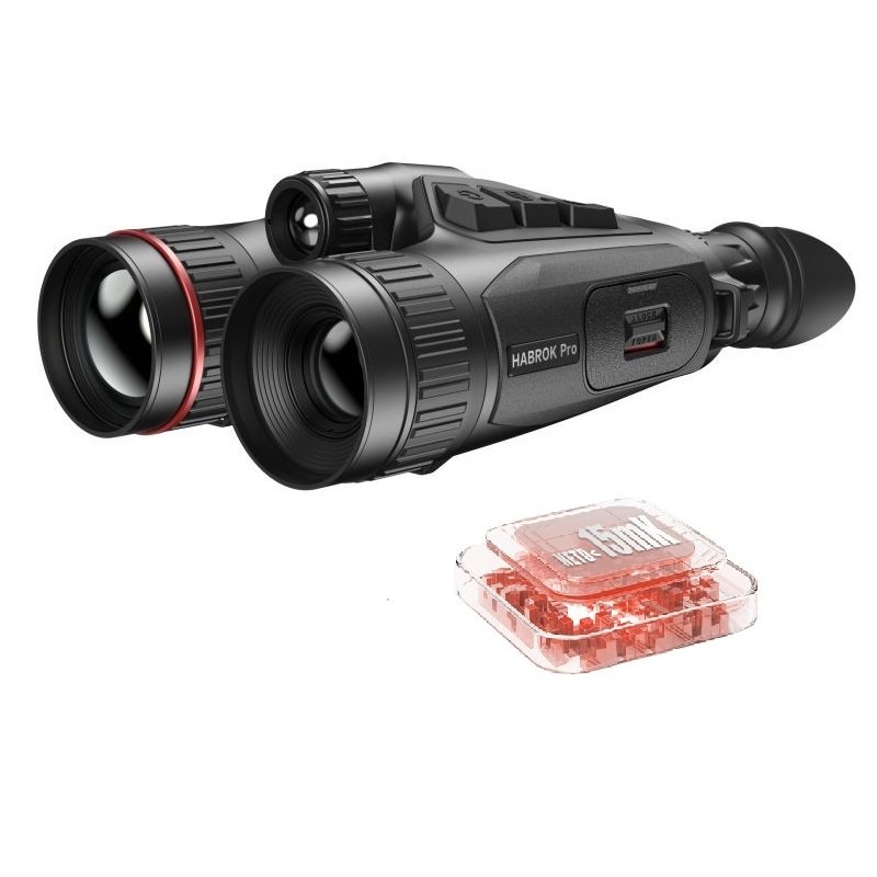 Habrok Pro HQ50L (N) Binokular von HIKMICRO - Wärmebildkamera + Nachtsichtgerät + Fernglas und LRF in einem Gerät!