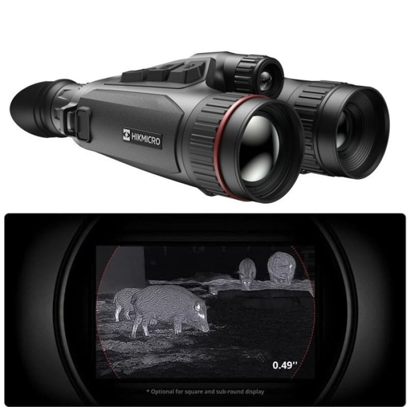 Habrok Pro HQ50L (N) Binokular von HIKMICRO - Wärmebildkamera + Nachtsichtgerät + Fernglas und LRF in einem Gerät!