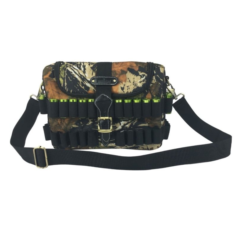 Schultertasche / Patronentasche / Jagdtasche aus Camouflage von Tourbon