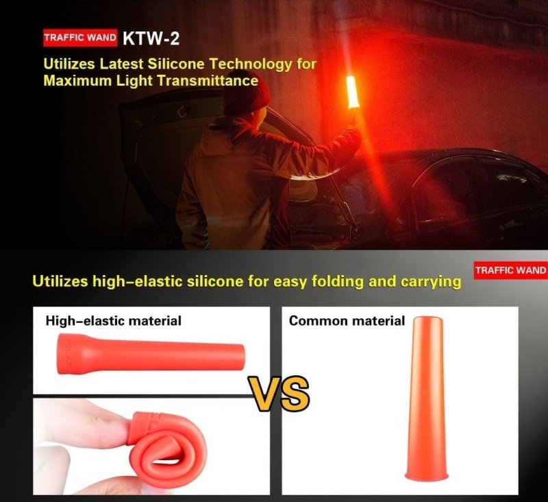 Warnstab Aufsatz - Diffusor für XT12GT und weitere Lampen mit 45mm Kopf